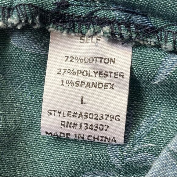 Urban Outfitters Lumiere Denim Tea Leaf Mini Skirt Size Large NWT - Picture 7 of 9